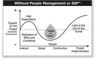 Figure 1 - A Typical Emotional Life Cycle During a Project